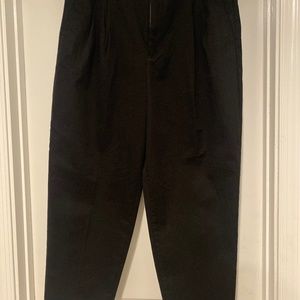 Banana Republic cropped pleated chino
